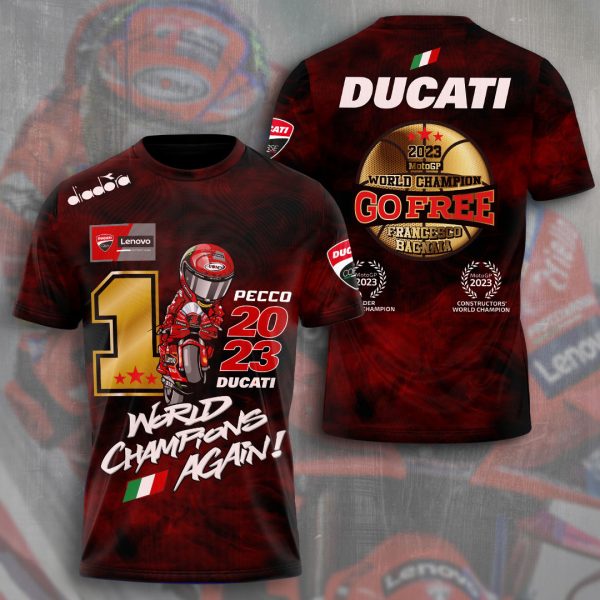 Ducati Lenovo Team x Francesco Bagnaia 3D Apparel - TANTN 3364