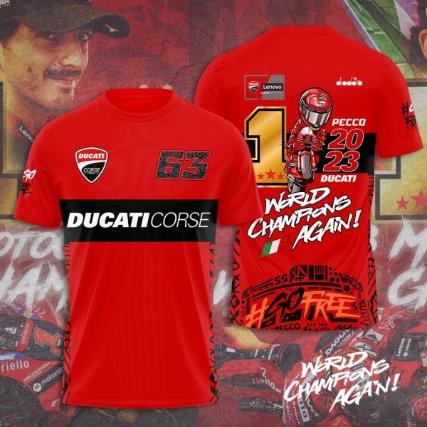 Ducati Lenovo Team x Francesco Bagnaia 3D Apparel - TANTN 3378