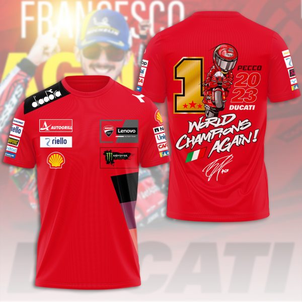 Ducati Lenovo Team x Francesco Bagnaia 3D Apparel - MAITM 4987