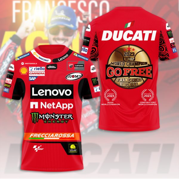 Ducati Lenovo Team x Francesco Bagnaia 3D Apparel - MAITM 4988