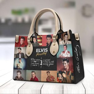 Elvis Presley Leather HandBag - NGHIAVT 0960