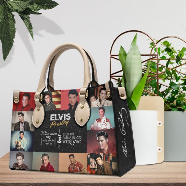 Elvis Presley Leather HandBag - NGHIAVT 0960