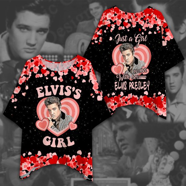 Elvis Presley Women's Bat Sleeve Shirt - NGHIAVT 0991