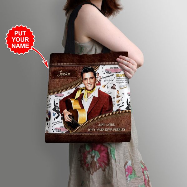 Personalized Elvis Presley Tote Bag - VANDH 1814