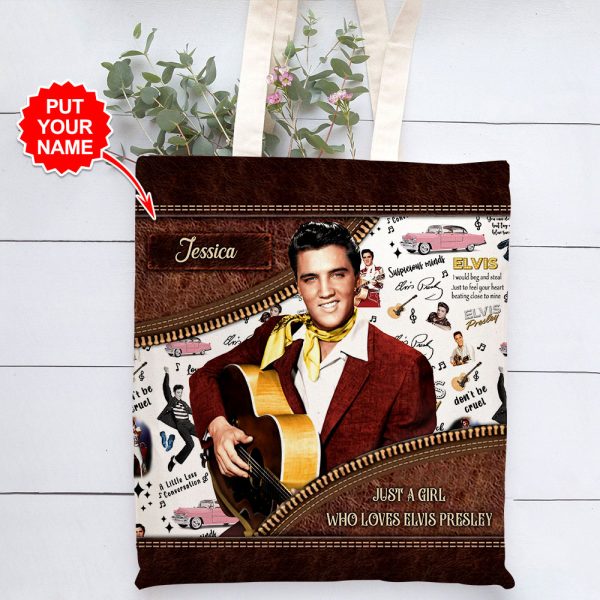 Personalized Elvis Presley Tote Bag - VANDH 1814