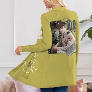 Elvis Presley Women's Patch Pocket Cardigan - NGHIAVT 0907