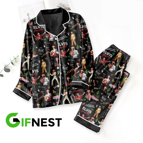 Elvis Presley Button Down Pajamas Set – HOATT 3847.1
