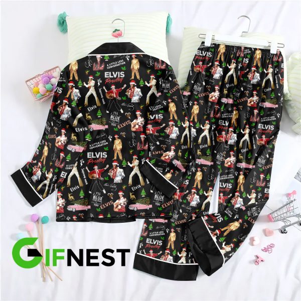 Elvis Presley Button Down Pajamas Set – HOATT 3847.1