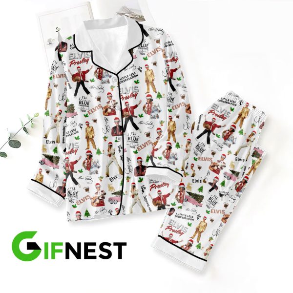 Elvis Presley Button Down Pajamas Set – HOATT 3847.2