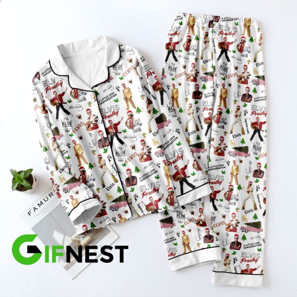 Elvis Presley Button Down Pajamas Set – HOATT 3847.2