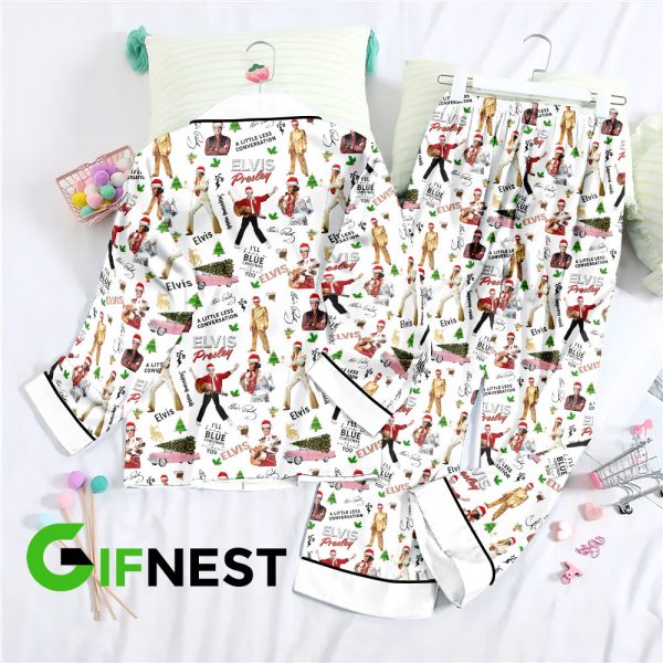 Elvis Presley Button Down Pajamas Set – HOATT 3847.2