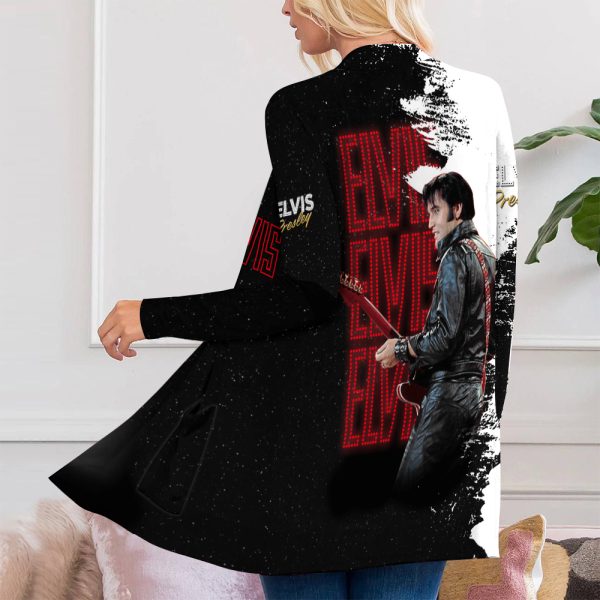 Elvis Presley Women's Patch Pocket Cardigan - MAITM 4968