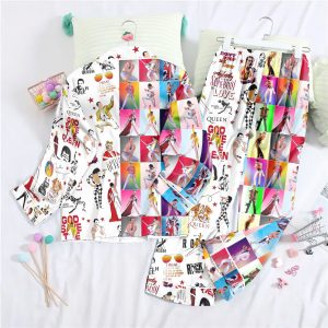 Freddie Mercury Button Down Pajamas Set – MAITM 4947