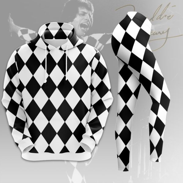 Freddie Mercury 3D Hoodie Leggings - MAITM 4950