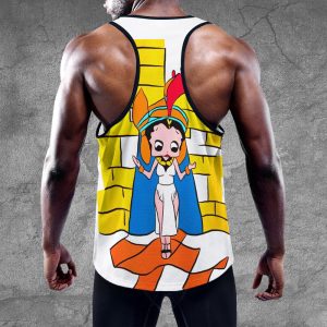 Freddie Mercury Y-Back Muscle Tank Top - MAITM 4948