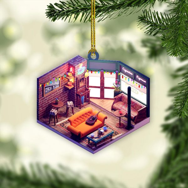 Friends Custom Shape 2-sided Acrylic Ornament - VANDH 1719.2