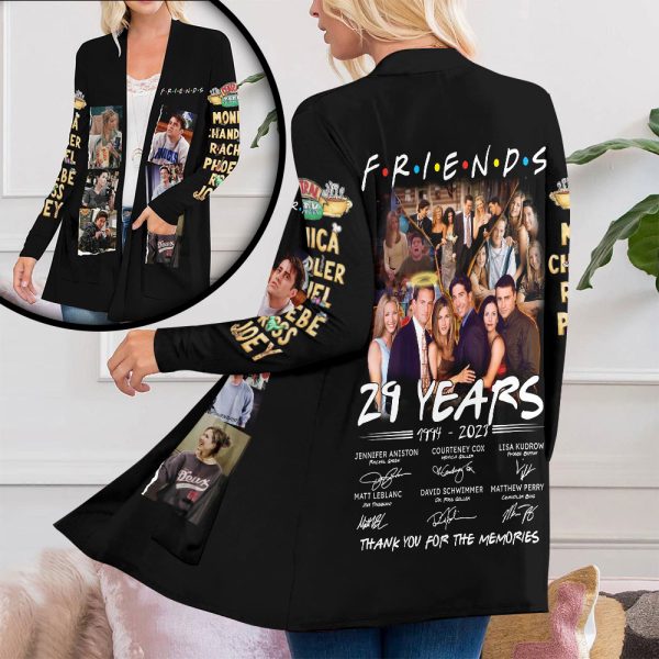 Friends Women's Patch Pocket Cardigan - VANDH 1543