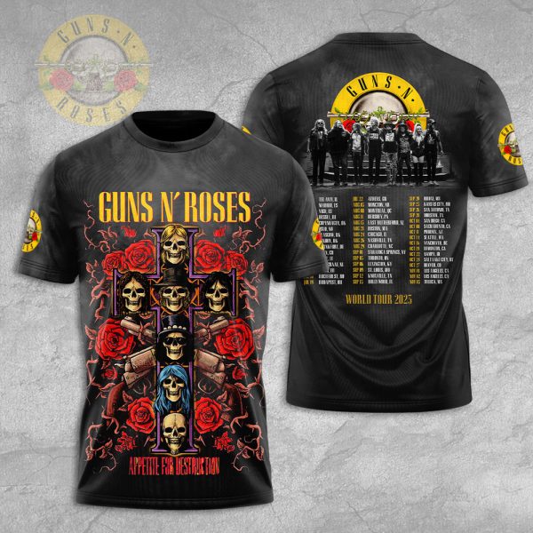 Guns N' Roses 3D Apparel - NGHIAVT 0896