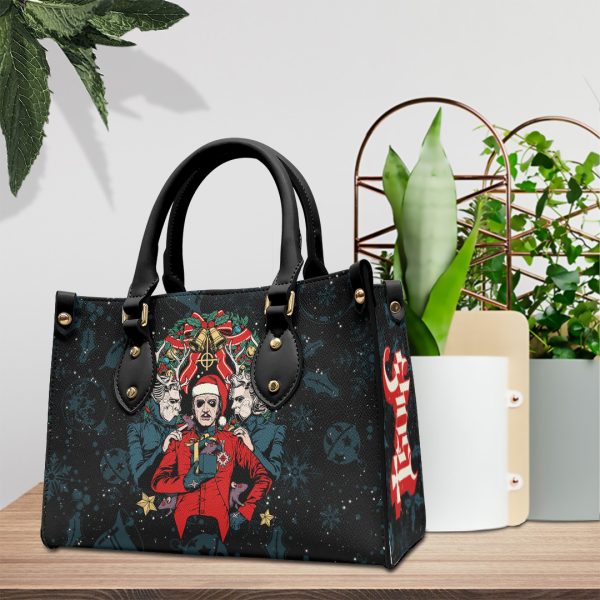 Ghost Band Leather HandBag - TANTN 3221