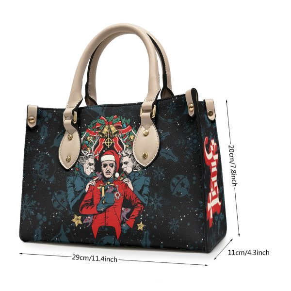 Ghost Band Leather HandBag - TANTN 3221
