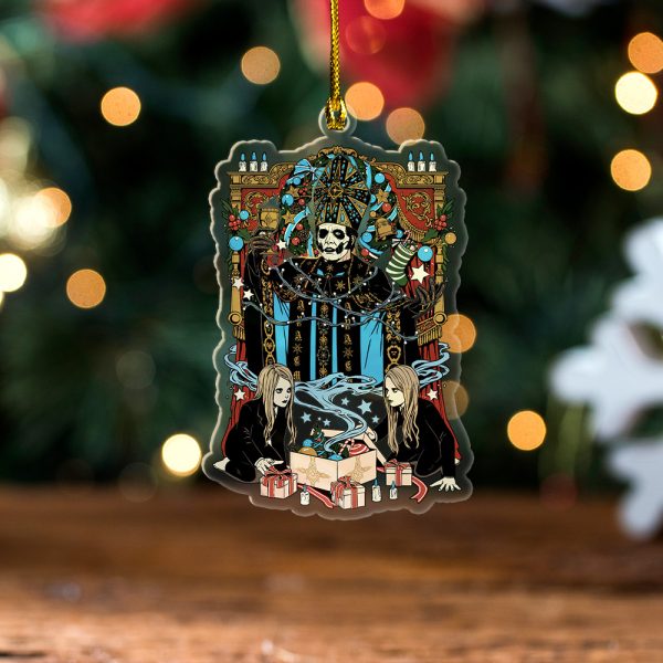 Ghost Band Custom Shape Clear 1-sided Acrylic Ornament - TANTN 3198.5