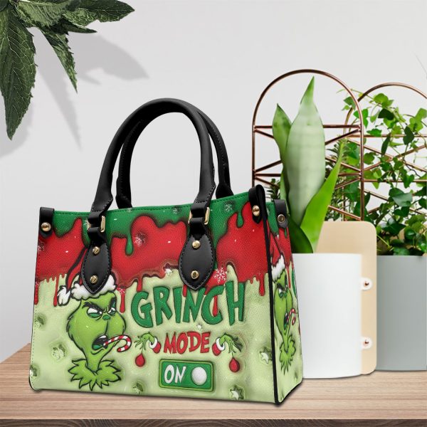 Grinch Leather HandBag - VANDH 1573