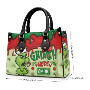 Grinch Leather HandBag - VANDH 1573