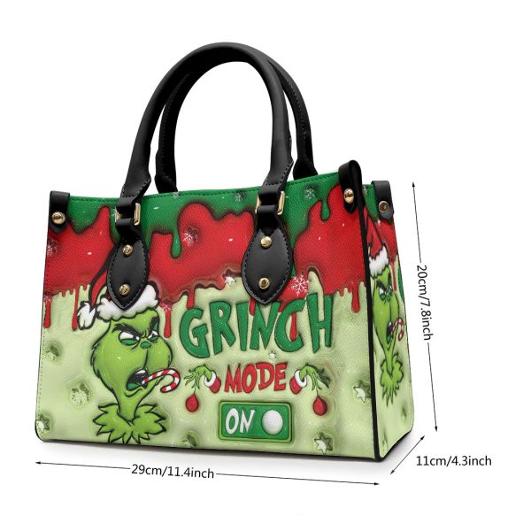 Grinch Leather HandBag - VANDH 1573