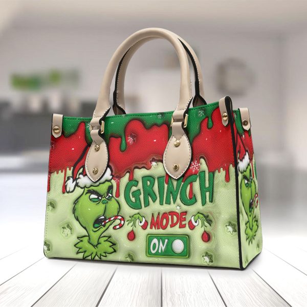 Grinch Leather HandBag - VANDH 1573
