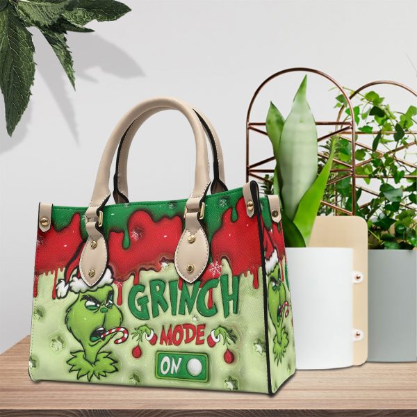 Grinch Leather HandBag - VANDH 1573