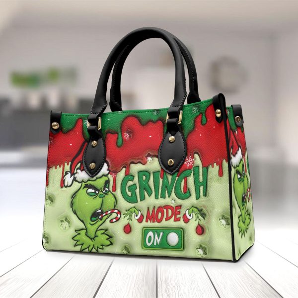 Grinch Leather HandBag - VANDH 1573