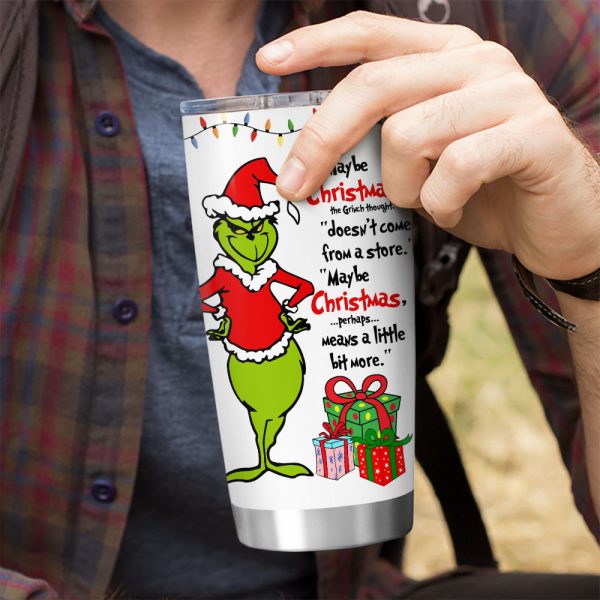 Grinch Tumbler Cup - HOATT 3867