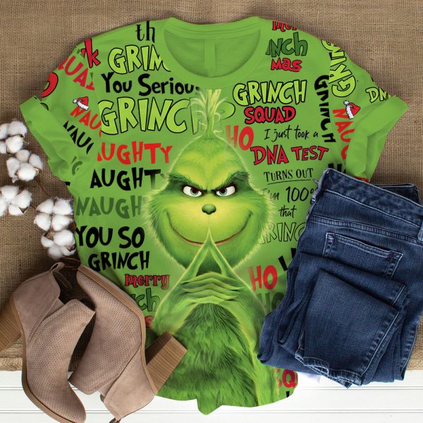 Grinch 3D T-Shirt - VANDH 1582