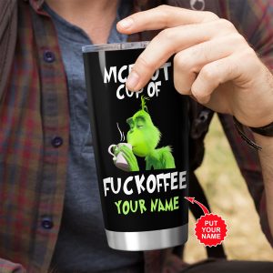 Personalized Grinch Tumbler Cup - VANDH 1589
