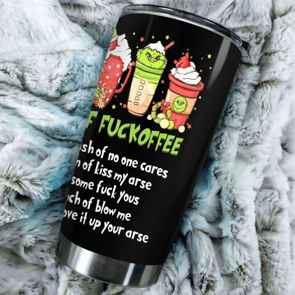 Personalized Grinch Tumbler Cup - VANDH 1589