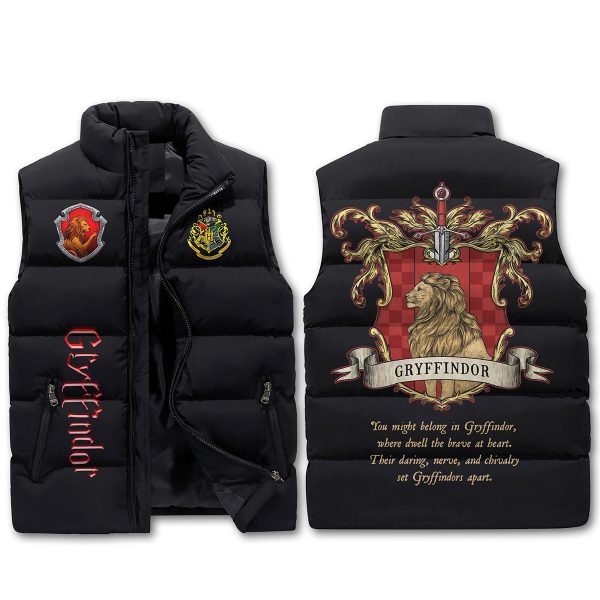 Gryffindor 2D Sleeveless Jacket - TANTN 3307