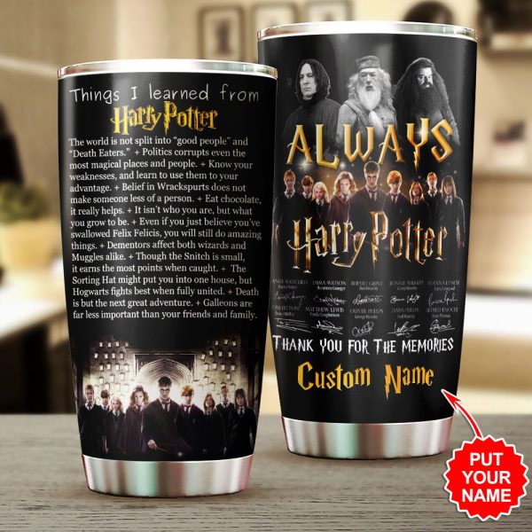 Personalized Harry Potter Tumbler Cup - VANDH 1564