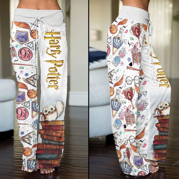 Harry Potter High-Waisted Straight-Leg Trousers - VANDH 1554