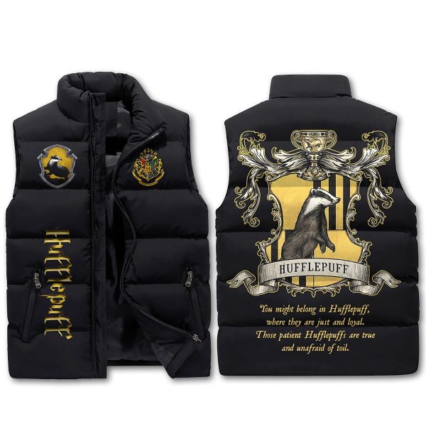 Hufflepuff 2D Sleeveless Jacket - TANTN 3308