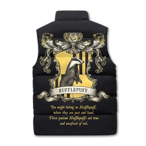 Hufflepuff 2D Sleeveless Jacket - TANTN 3308