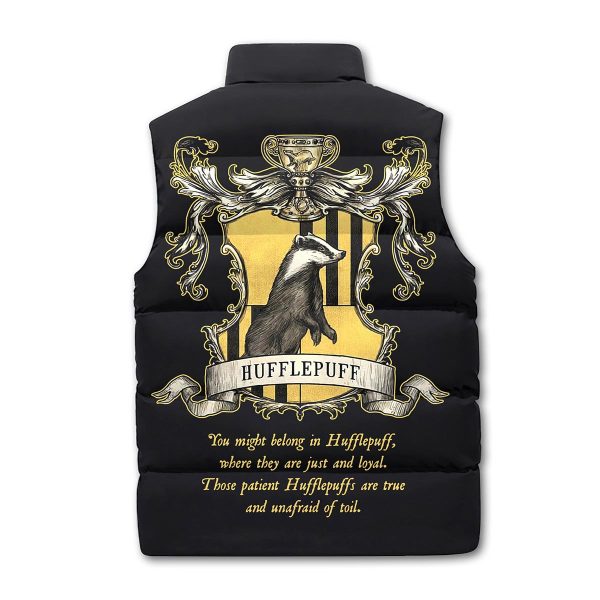 Hufflepuff 2D Sleeveless Jacket - TANTN 3308