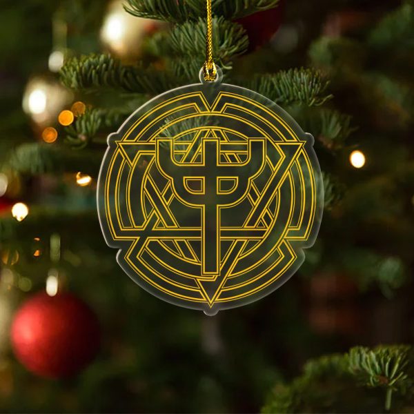 Judas Priest Custom Shape Clear 1-sided Acrylic Ornament - TANTN 3339