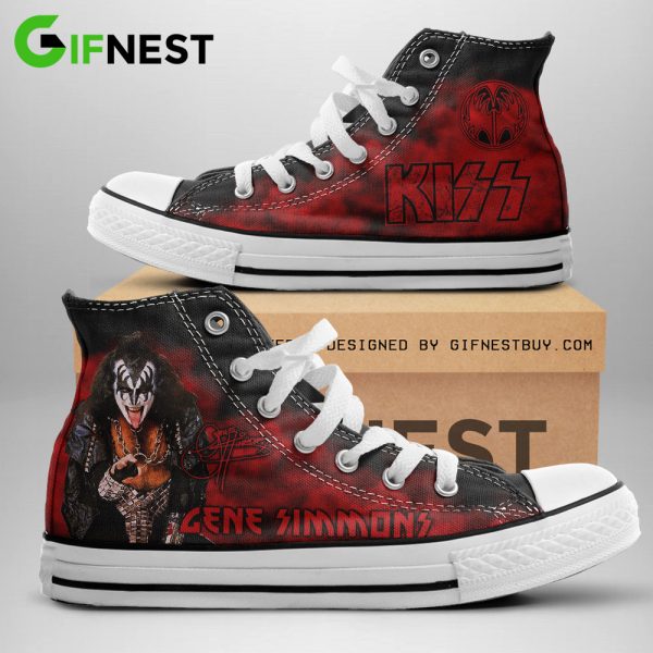Kiss Band High Top Canvas Shoes - NGHIAVT 0933