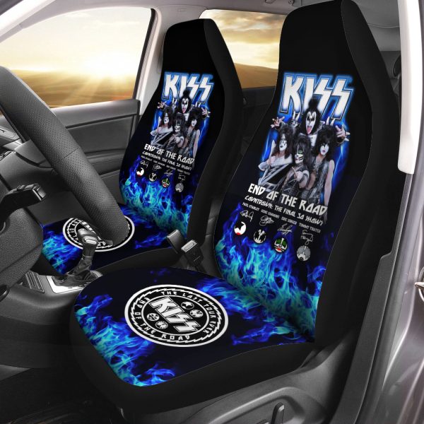 Kiss Band 2PCS Car Seat Cover - HOATT 3879