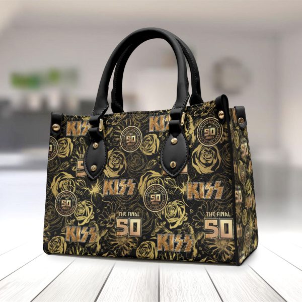 Kiss Band Leather HandBag - TANTN 3360