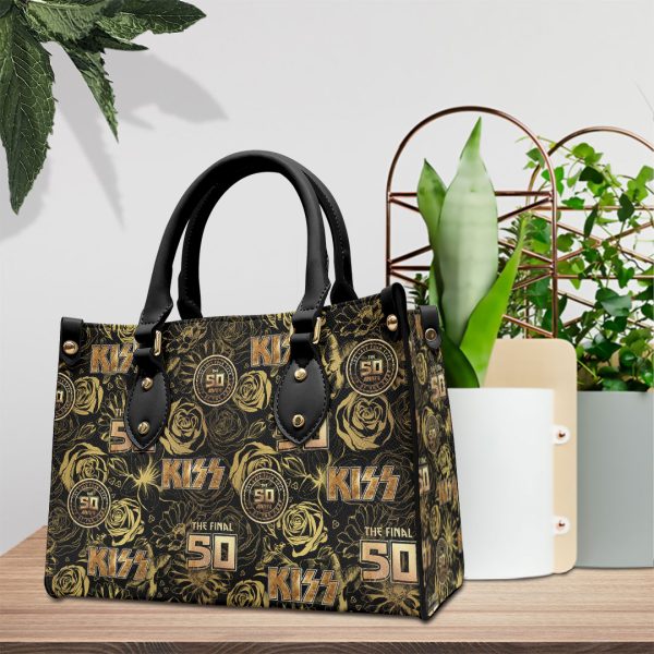 Kiss Band Leather HandBag - TANTN 3360