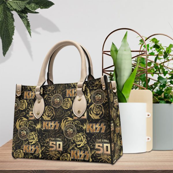 Kiss Band Leather HandBag - TANTN 3360