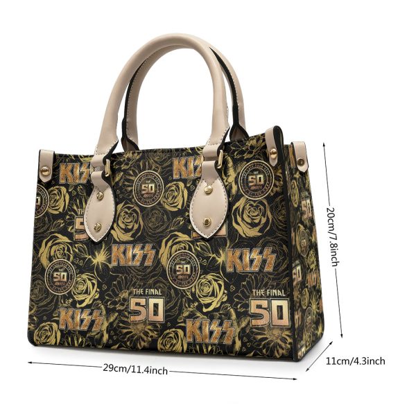 Kiss Band Leather HandBag - TANTN 3360