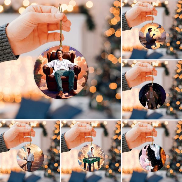 6PCS Matthew Perry x Friends Fixed Shape 2-sided Acrylic Ornament - TANTN 3059