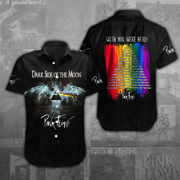 Pink Floyd Short Sleeve Dress Shirt - NGHIAVT 1082